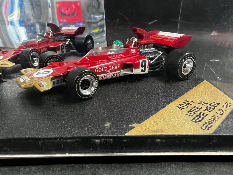 絶版カルツォ 1/43 Q4045 ロータス７２ ＃９　レイネ・ウィーセル 1971 ドイツGP _画像2