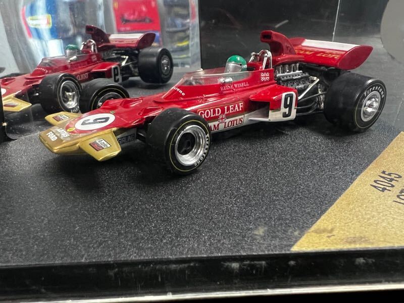 絶版カルツォ 1/43 Q4045 ロータス７２ ＃９　レイネ・ウィーセル 1971 ドイツGP _画像6