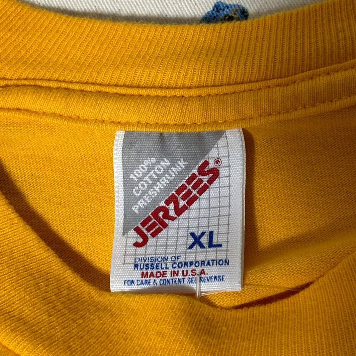 ディズニーワールド　YES USA製　Tシャツ　イエロー　90年代　古着　アメリカ古着　中野区　古着屋 _画像3