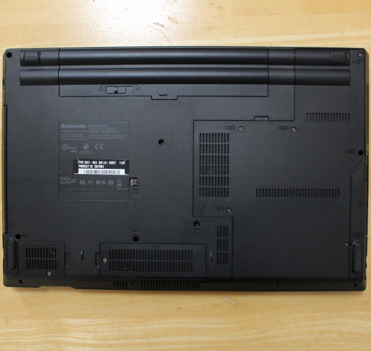 【美品完動品】Win11Pro 23H2 Thinkpad SL510 SSD250GB