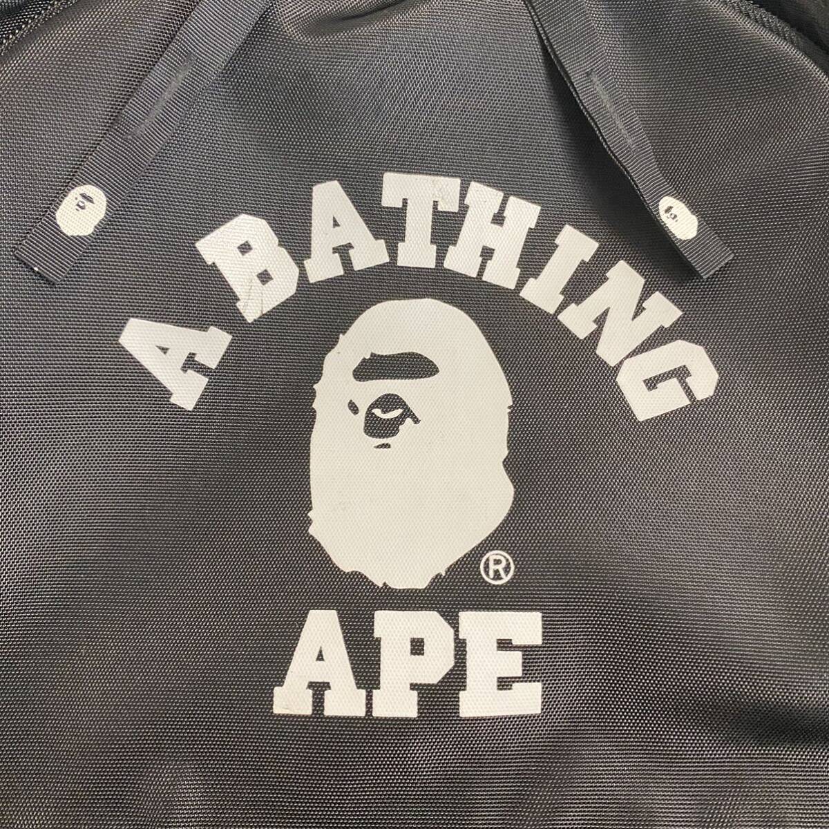 【美品】A Bathing Ape / College Daypack / デイパック / 国内正規品 / バックパック リュック / ベイシング エイプ / Bape_画像3