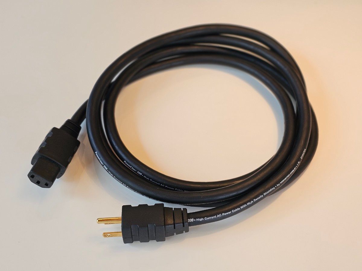 MONSTER CABLE PowerLine 200 8ft 約2 5m 電源ケーブル パワー MONSTER CABLE PowerLine 200 8ft 約2 5m 電源ケーブル パワー