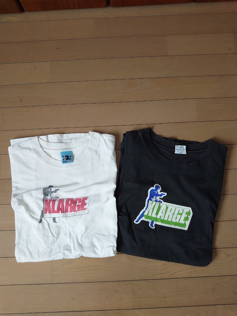 90s XLarge USA производства футболка 2 шт. комплект продажа 