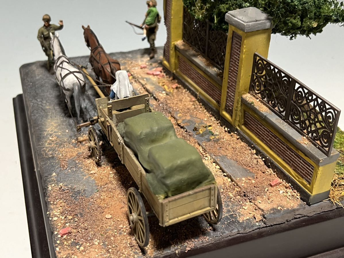 マスターボックス1/35 フランス1944 ジオラマ完成品の画像7