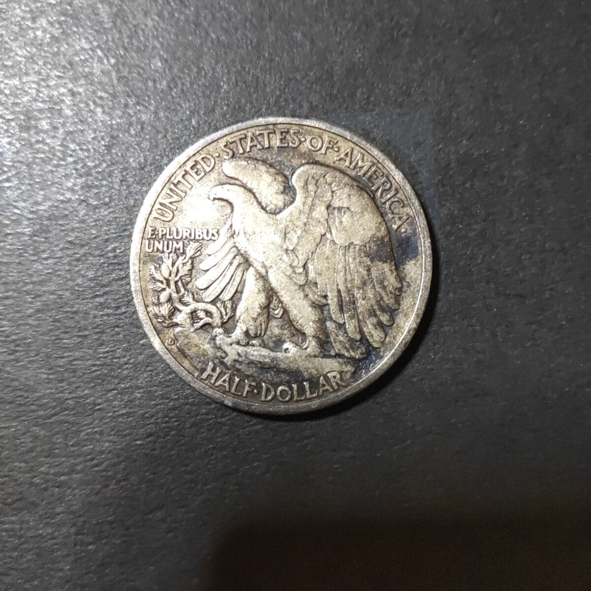 アメリカ ウォーキングリバティハーフダラー銀貨(1945)_画像3