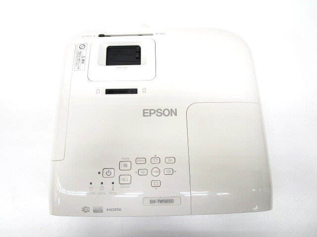 [即日発送]★動作OK★ EPSON エプソン Dreamio LCDプロジェクター EH-TW5650 3D対応 2500ルーメン フルHD 1080P ホームシアター 映画 371の画像4