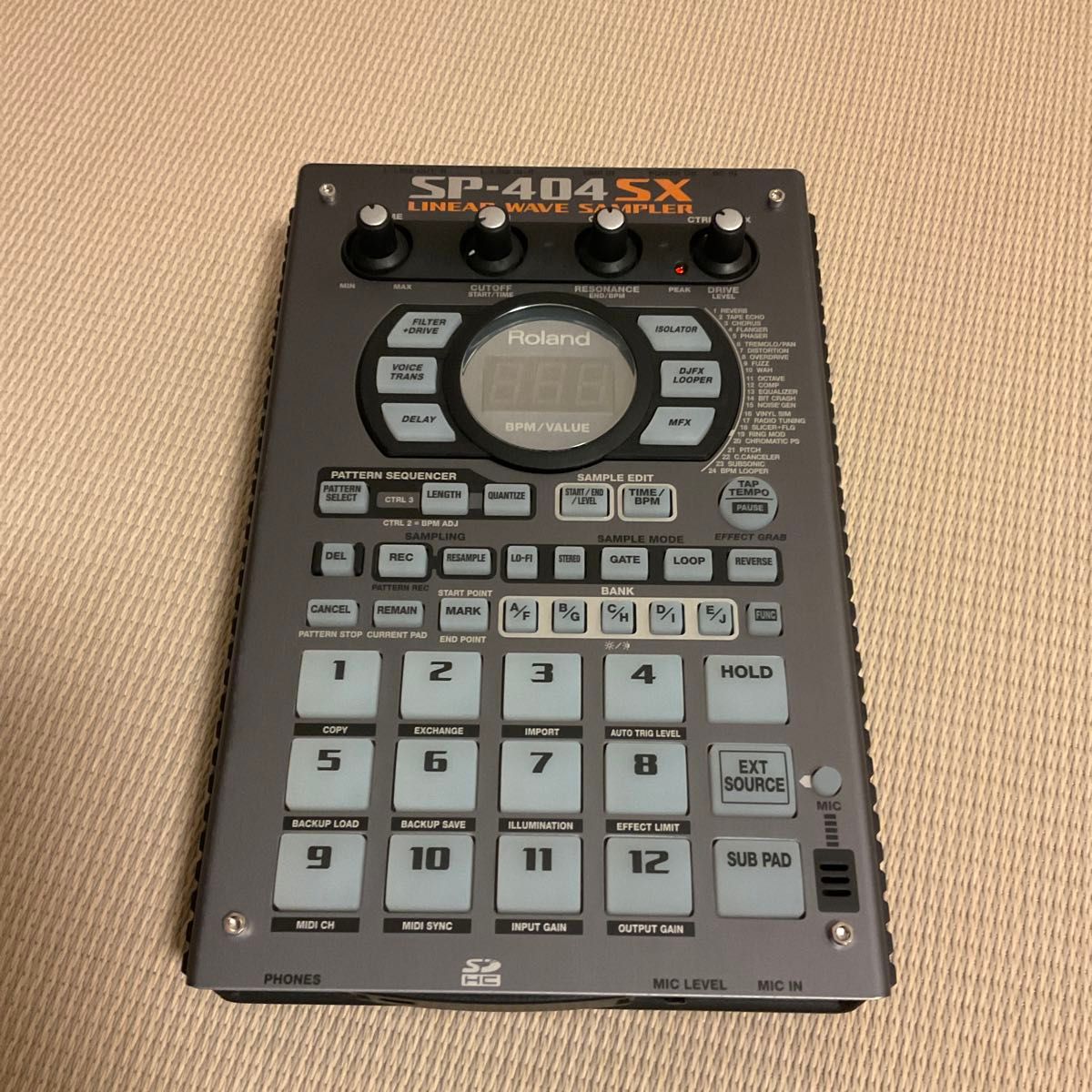 Roland SP-404SX サンプラー