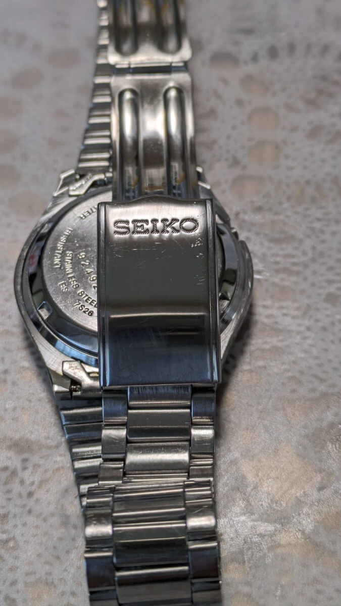  SEIKO５セイコ−５純正ベルト＆ケース７Ｓ２６―3170_画像1