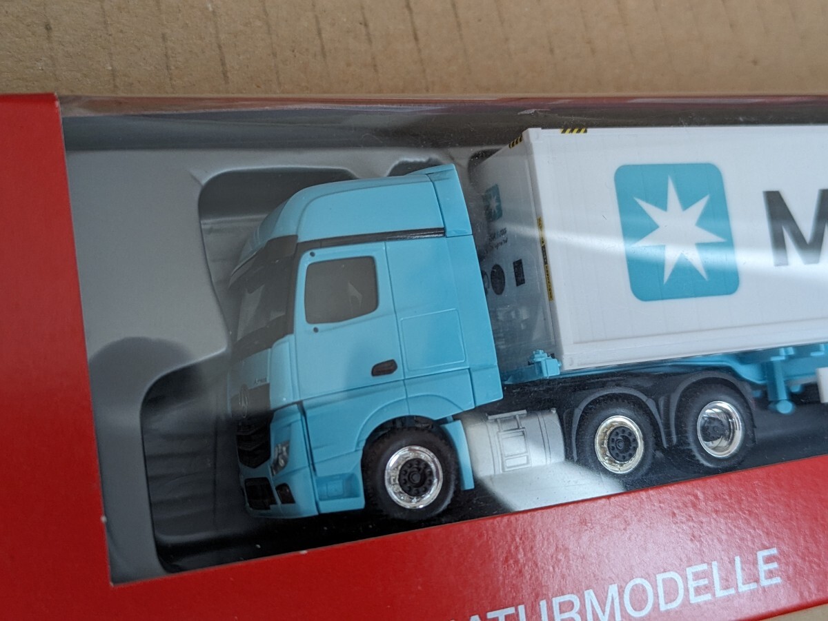 1/87 herpa MB ACTROS MAERSK コンテナセミトレーラーの画像2