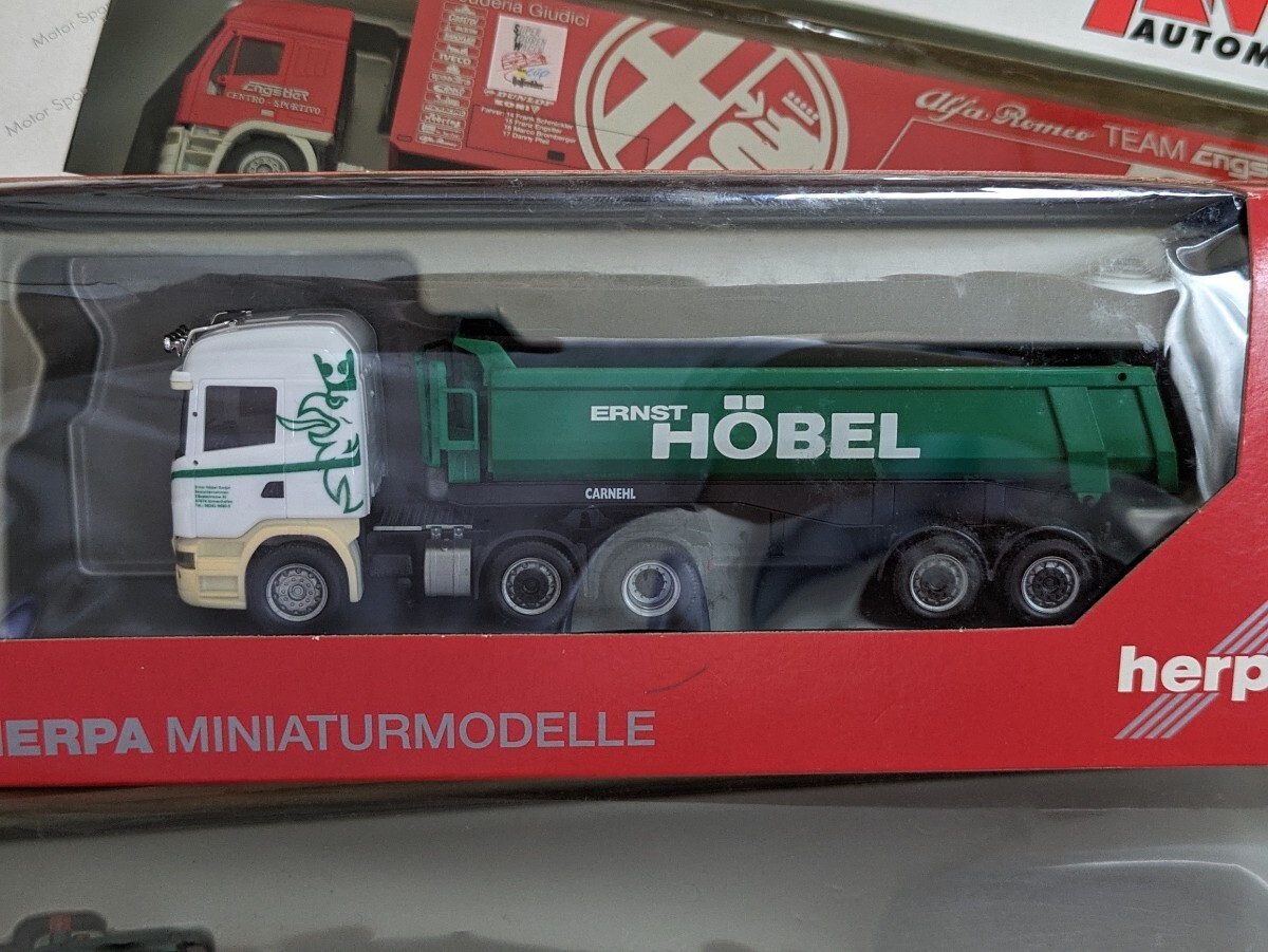  present condition goods 1/87 herpa SCANIA etc. 4 pcs 