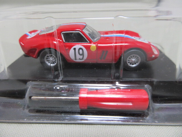 【組立済】京商 1/64★フェラーリ　ミニカーコレクション★FERRARI　フェラーリ　250GTO　＃19★_画像3