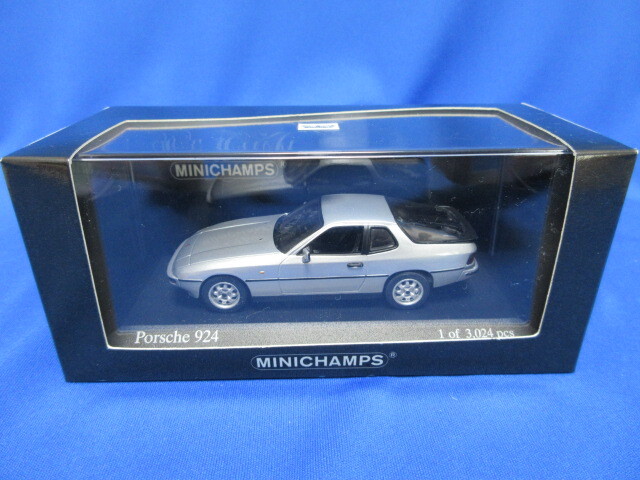 *PMA Minichamps MINICHAMPS 1/43*PORSCHE Porsche 924 1984 серебряный *