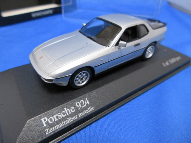 *PMA Minichamps MINICHAMPS 1/43*PORSCHE Porsche 924 1984 серебряный *