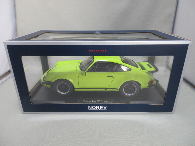 ★NOREV　ノレブ　1/18★ポルシェ　PORSCHE　911　TURBO　3.0　1976　lightgreen★_画像1