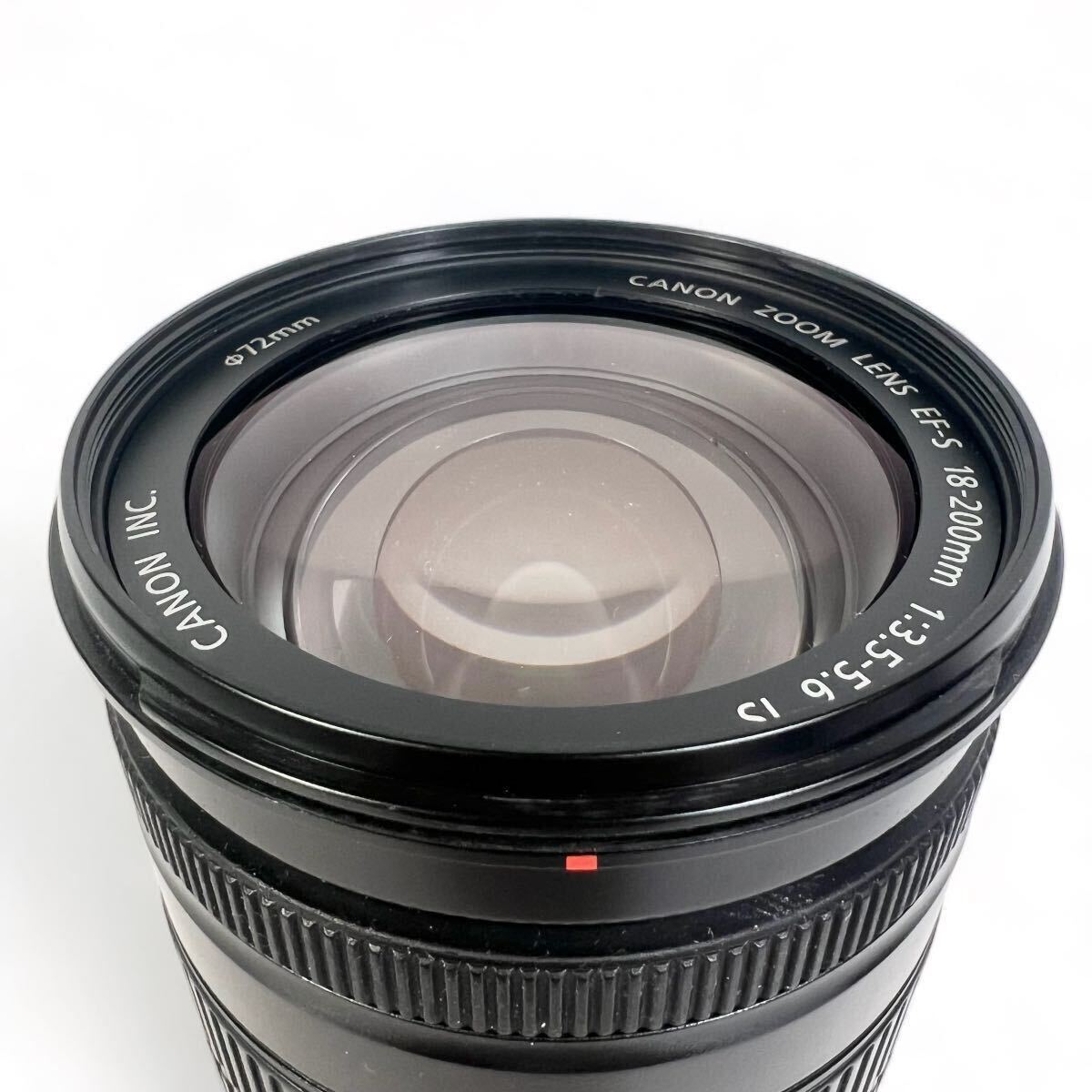 1円スタート Canon キャノン EF-S 18-200mm f3.5-5.6 IS 望遠レンズ_画像6