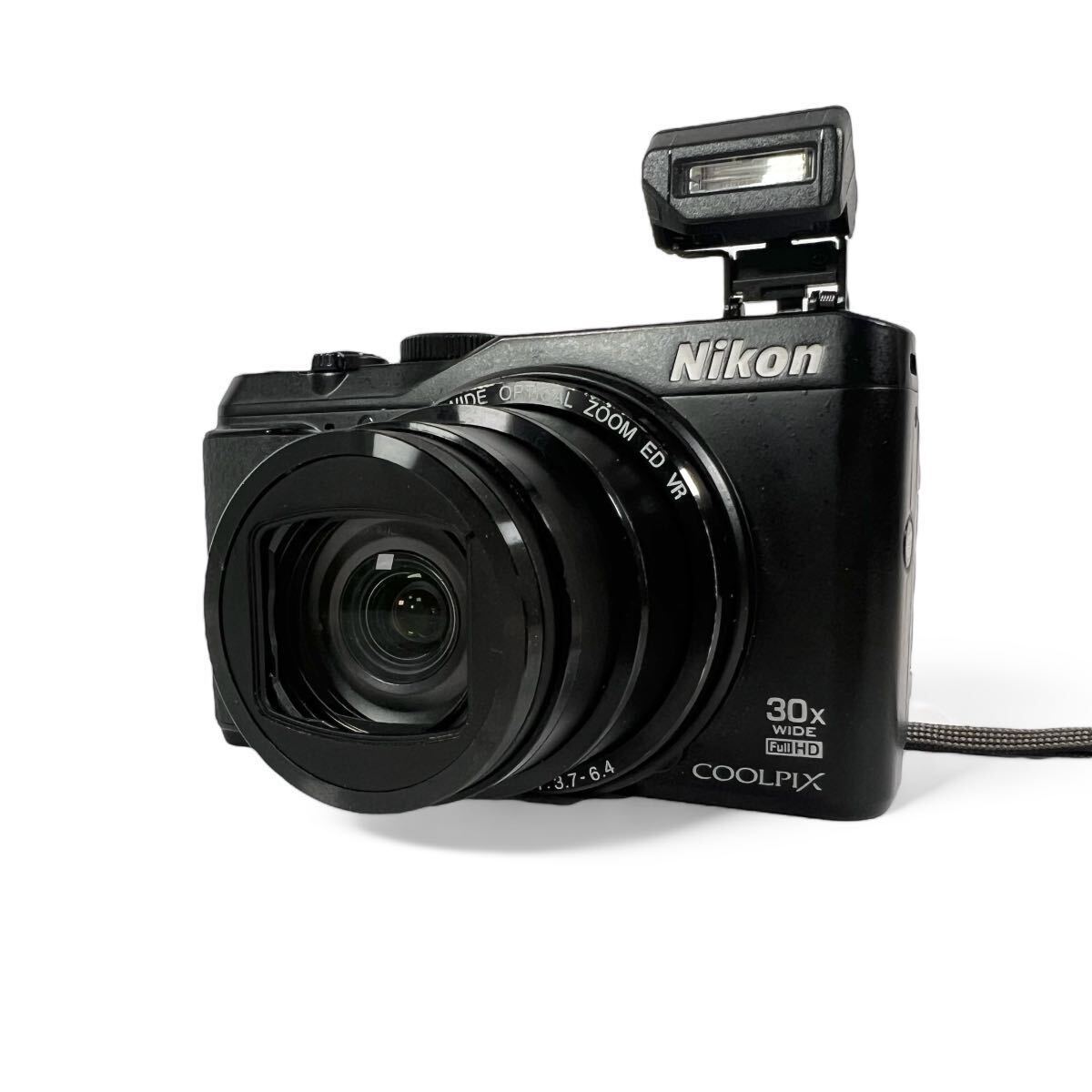 1円〜 ニコン Nikon COOLPIX S9900 コンパクトデジタルカメラ Wi-Fi コンデジ 訳アリ ジャンク 現状品_画像1