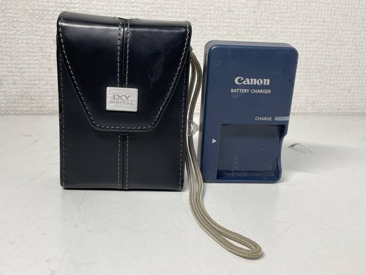 稼働品 Canon/キャノン PC1193 IXY デジタル70 コンパクトデジカメ 充電器付 一円 美品の画像9