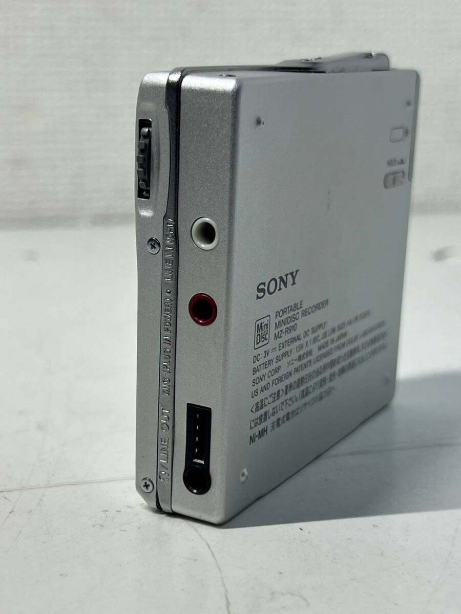 1円 稼働品 SONY MD WALKMAN ソニー MDウォークマン MZ-R910 ポータブルMDプレーヤー レコーダー 箱付き の画像10