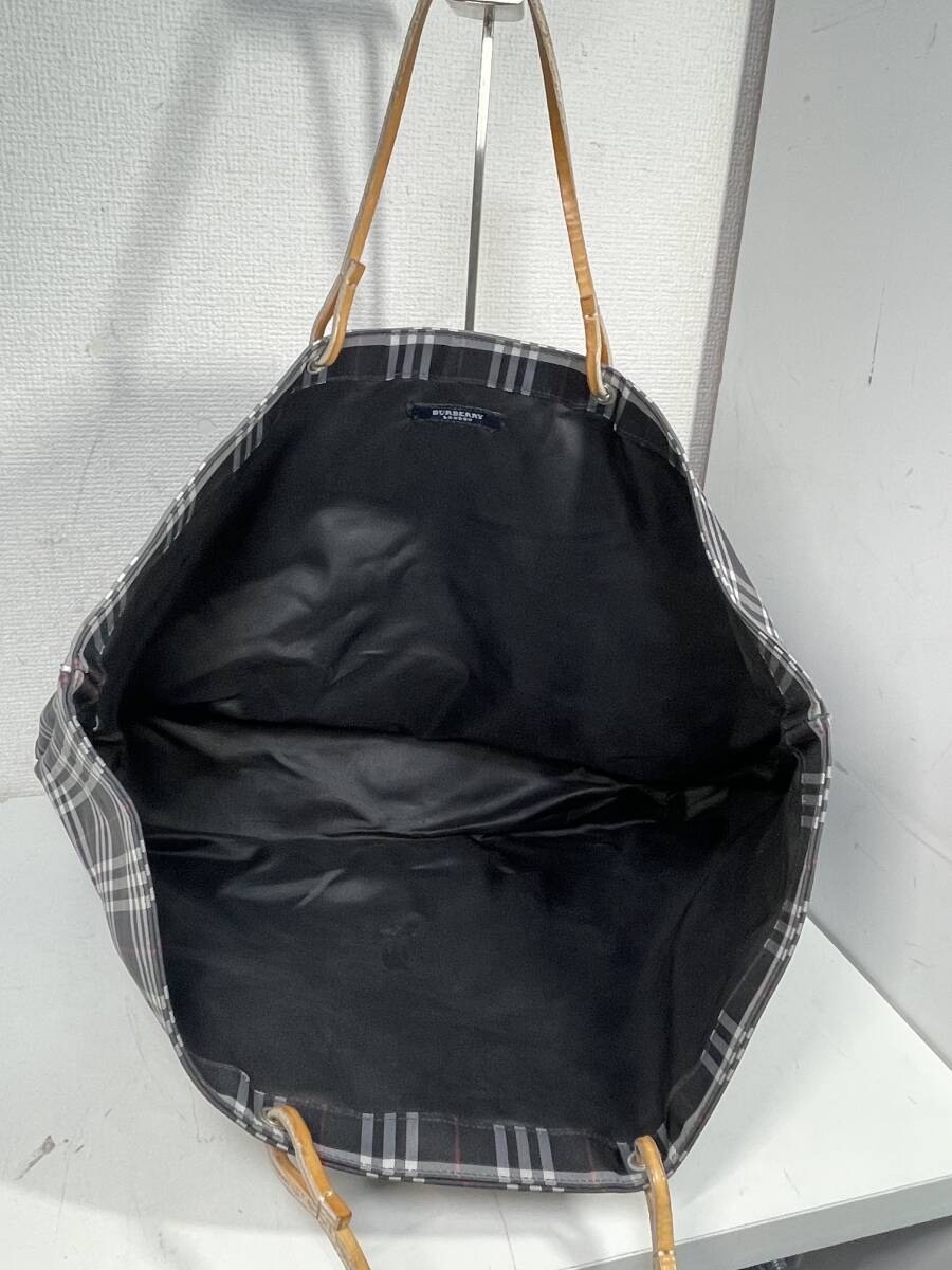 [ прекрасный товар ] BURBERRY Burberry большая сумка ручная сумочка сумка на плечо noba проверка 