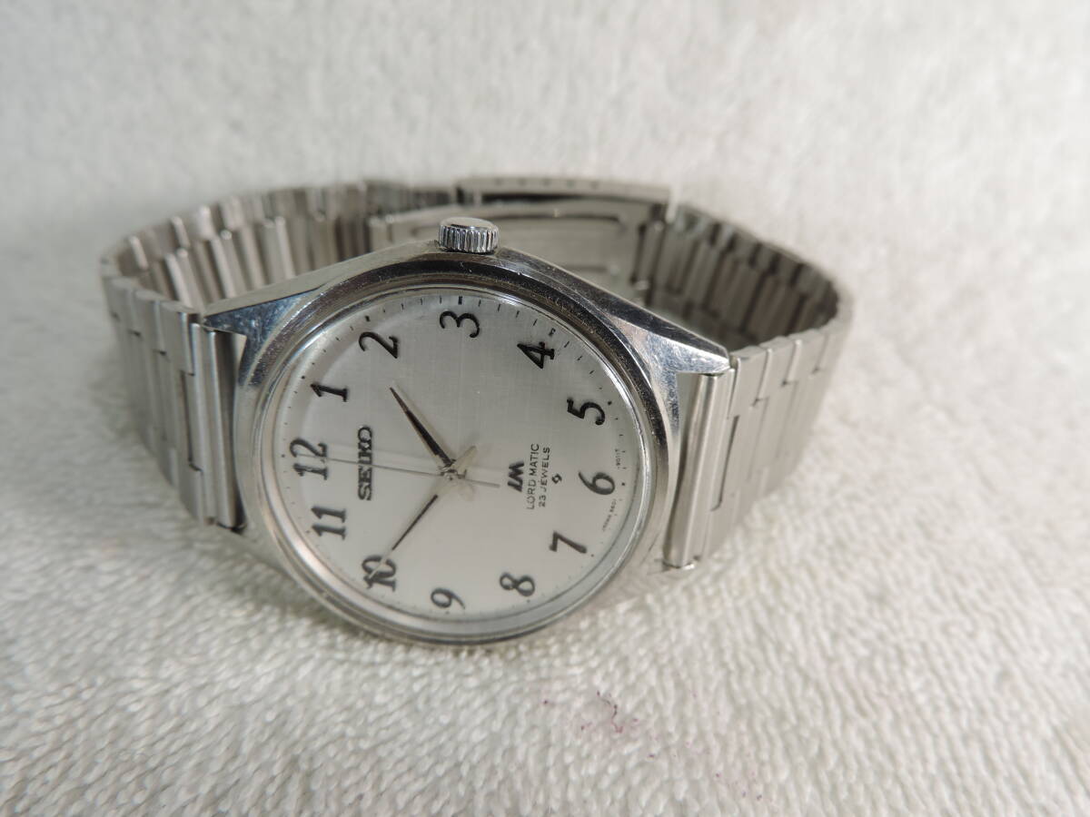 稼働中・セイコー ロードマチック・中古・美品・手巻きメンズ時計 SEIKO LM 5601-9000_画像1