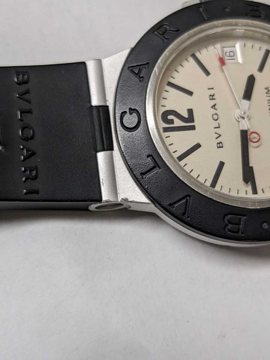 BVLGARI BVLGARY самозаводящиеся часы aluminium Date AL 38A