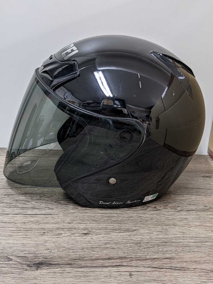 SHOEI ショウエイ J-FORCE ジェイフォース ジェットヘルメット Ｌサイズ_画像2