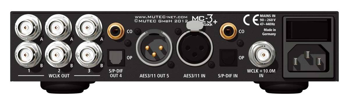 [ prompt decision ]Mutec MC-3+ Black master clock generator / distributor 