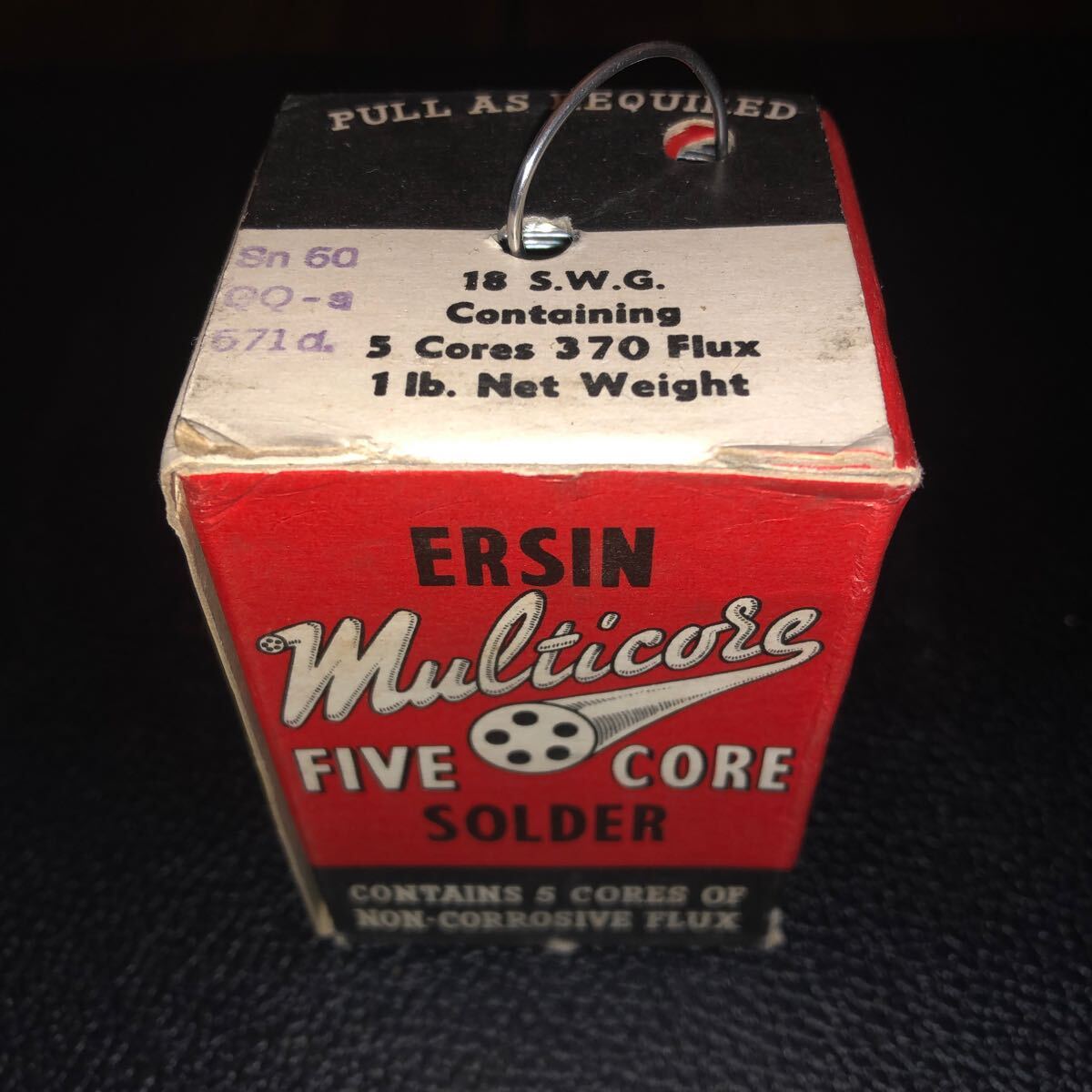 ERSIN multicore Vintage handle da circle ..