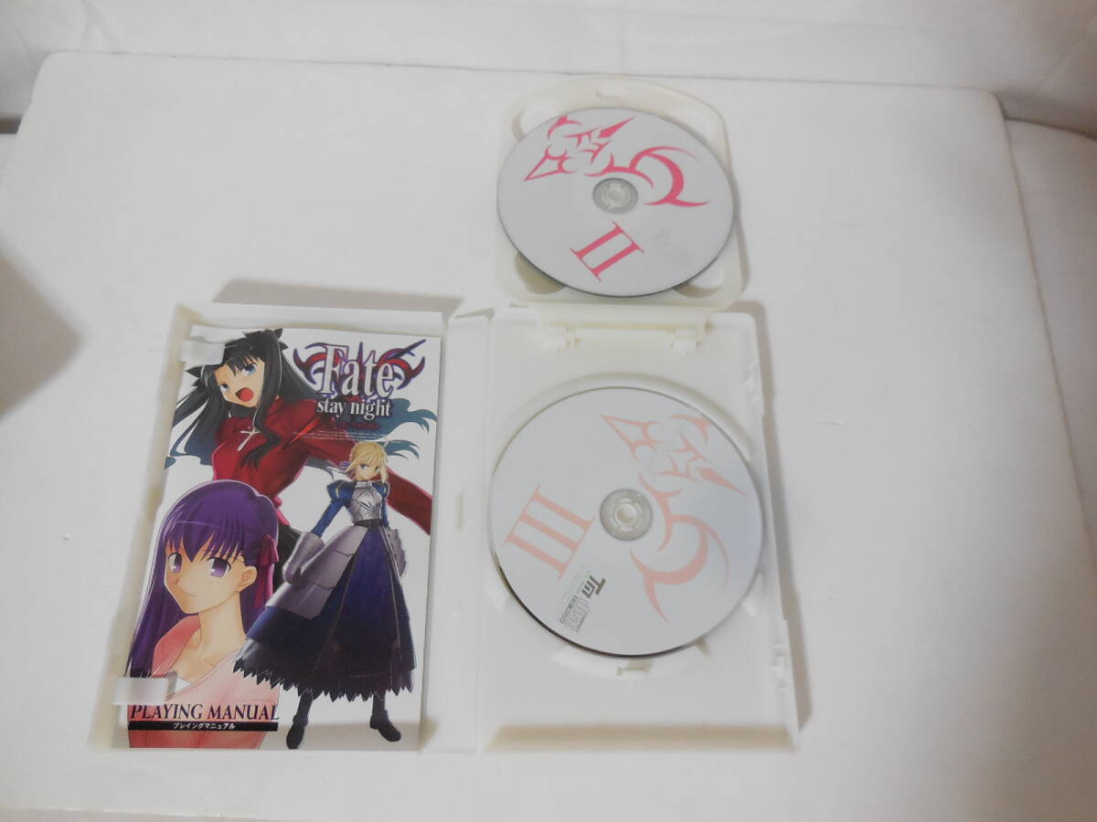 Fate stay night フェイト・ステイナイト CD-ROM3枚組 Windows 98/Me/2000/XP_画像3