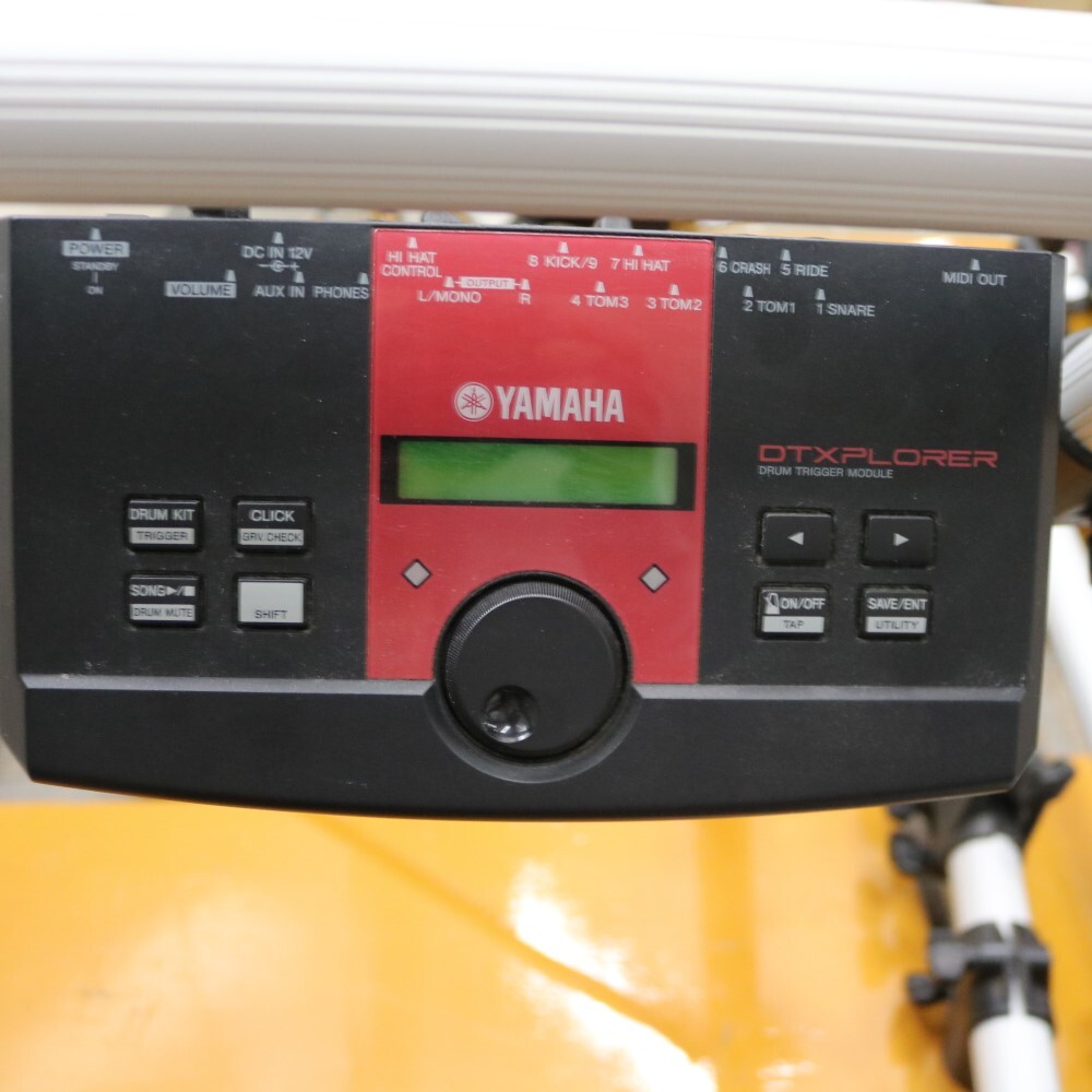 T6D0487 YAMAHA/ヤマハ DRUM TRIGGER MOPULE 電子ドラム セット DTXPL 打楽器_画像6