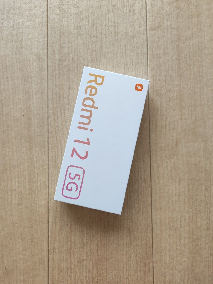 新品未開封　シャオミー　Redmi 12 5G　128GB  スカイブルー　送料無料