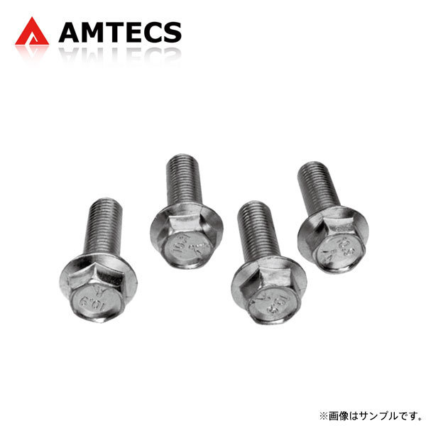 AMTECS アムテックス M10 X 1.25 X 30 ボルト 4本セット キューブ Z12 2008～2018_画像1