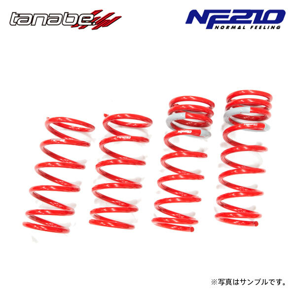 tanabe タナベ サステック NF210 ダウンサス 1台分 レクサス IS350 GSE21 H17.9～H25.8 2GR-FSE NA FR_画像1