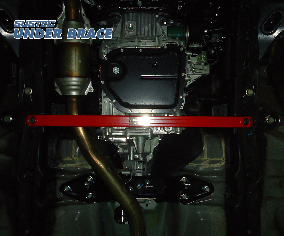 tanabe タナベ サステック アンダーブレース フロント用 2点止め レガシィツーリングワゴン BRM H24.5～H26.10 FB25 NA 4WD_画像2