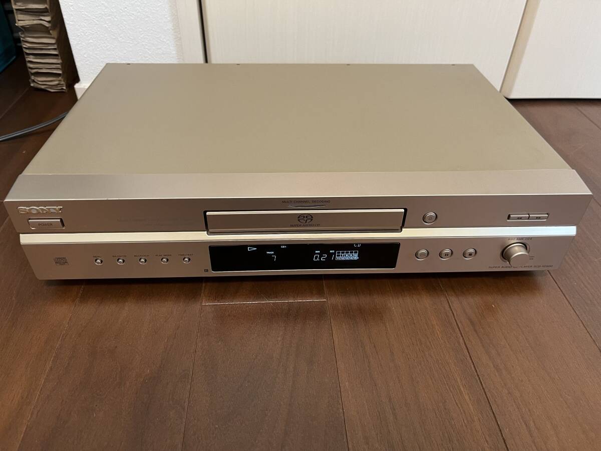 SONY SCD-XE600 スーパーオーディオCD／CDプレーヤー リモコン付 ペット無・禁煙環境_画像1
