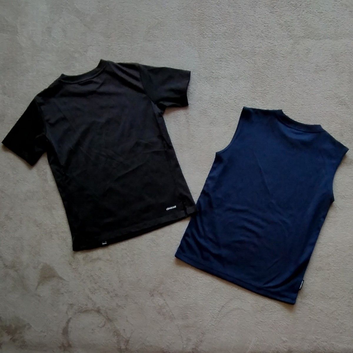 adidas_アディダス_Tシャツ_タンクトップ_ノースリーブTシャツ_140_キッズ_2枚セット_まとめて