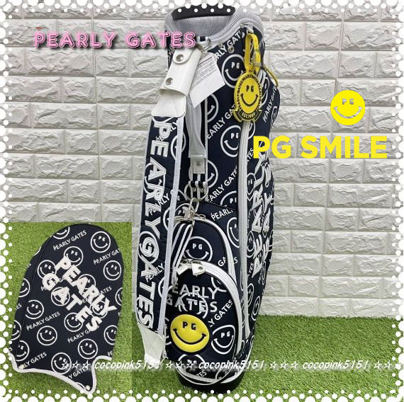 正規本物!パーリーゲイツ☆限定PG SMILEシリーズ☆ビッグ 正規本物!パーリーゲイツ☆限定PG SMILEシリーズ☆ビッグ