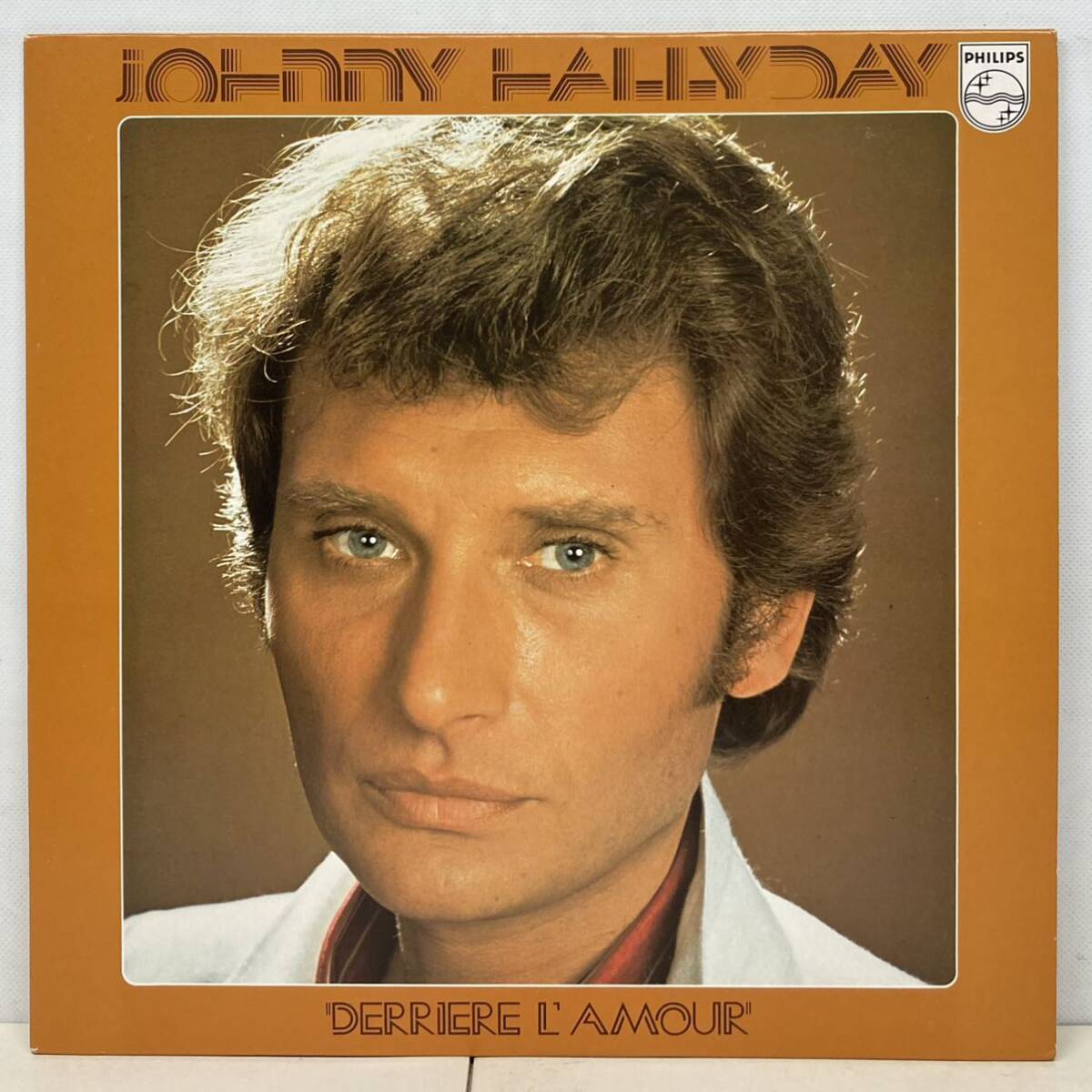 WORLD/JOHNNY HALLYDAY ジョニー・アリディ/ DERRIERE L'AMOUR (LP) FRENCH盤 (g419)_画像1