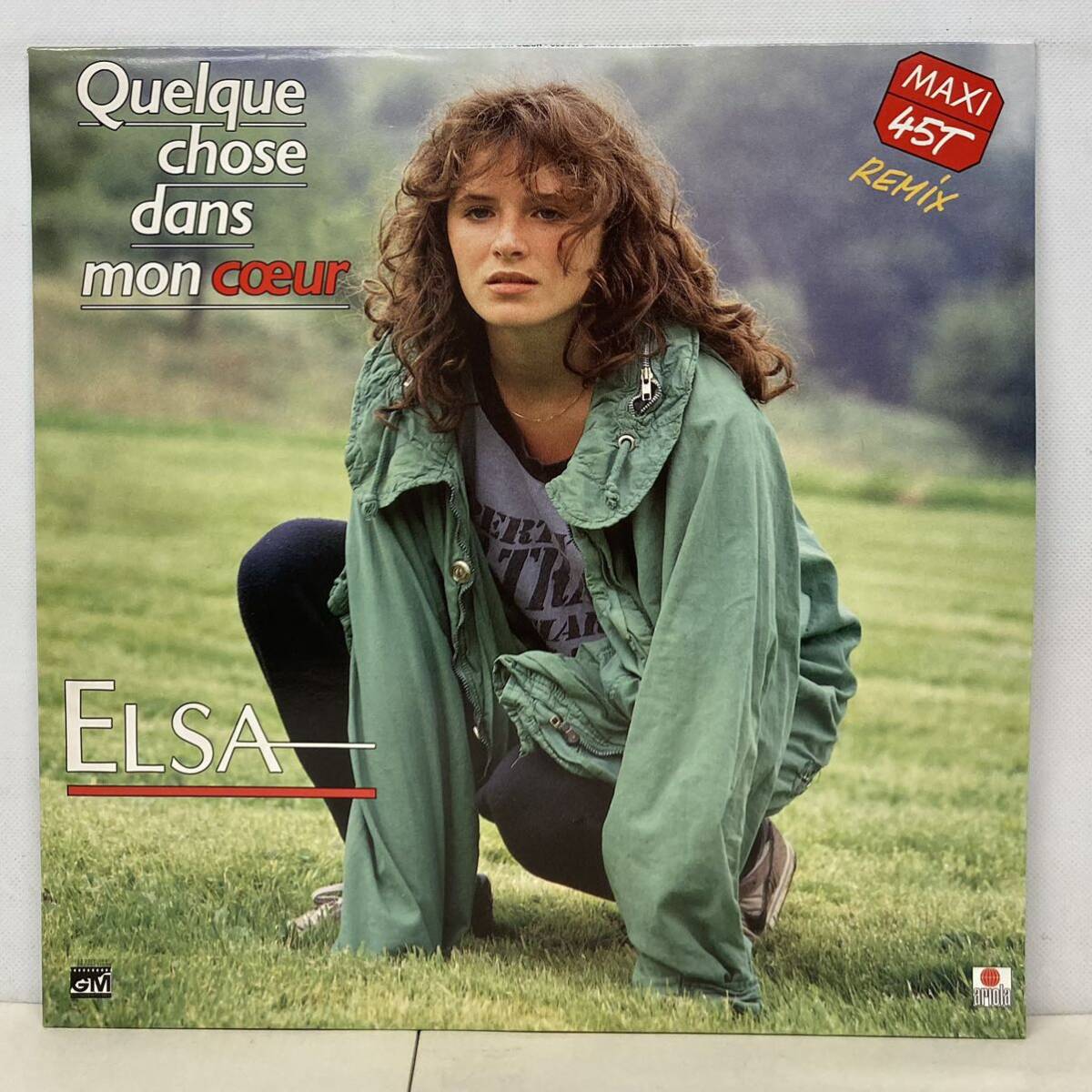 WORLD/ELSA エルザ/ Quelque Chose Dans Mon Cur (12") FRENCH盤 (g381)_画像1