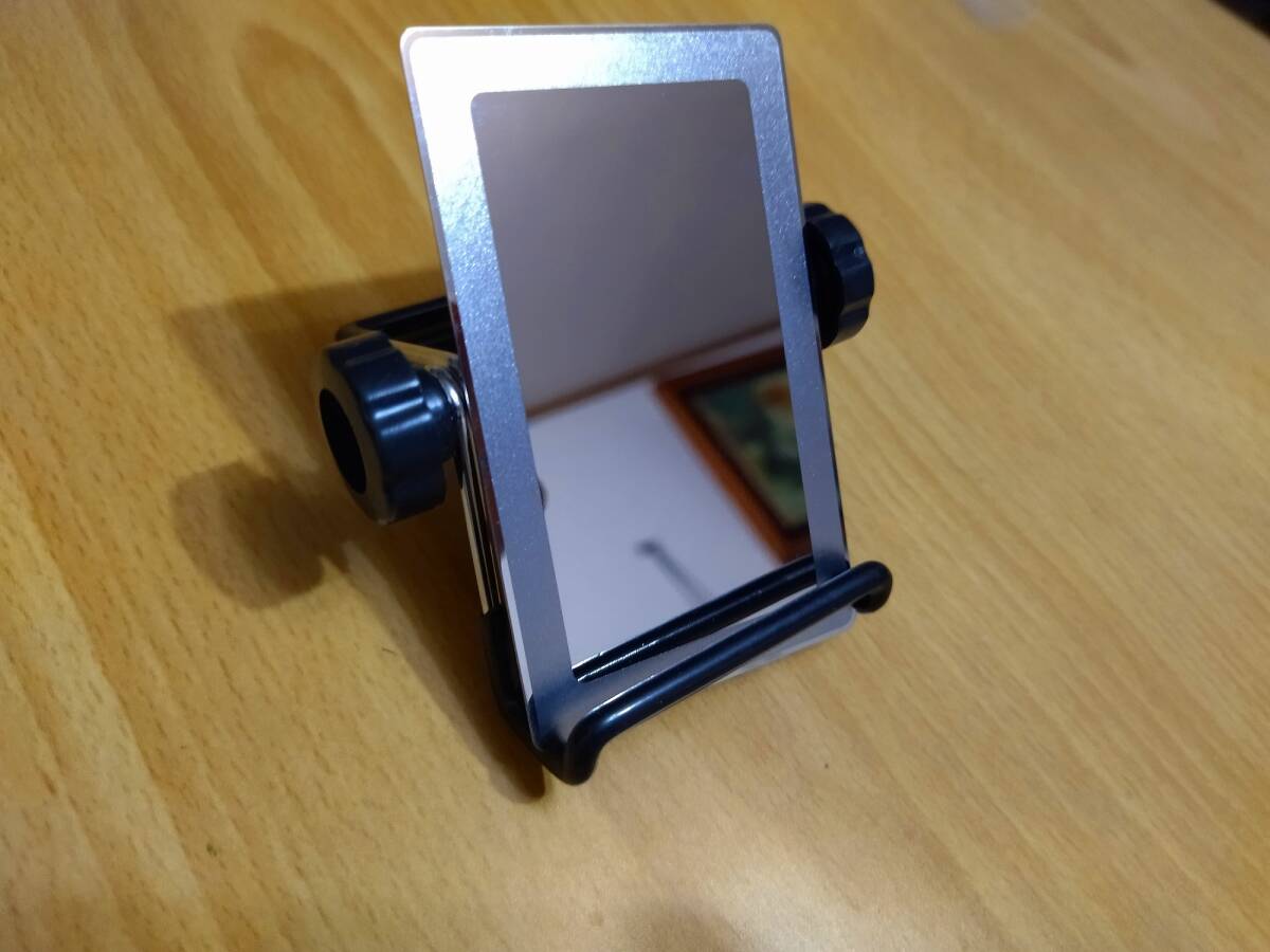 非売品・景品・硬質ステンレスメタル製 バイオハザード カードミラー ラクーンSSの画像6