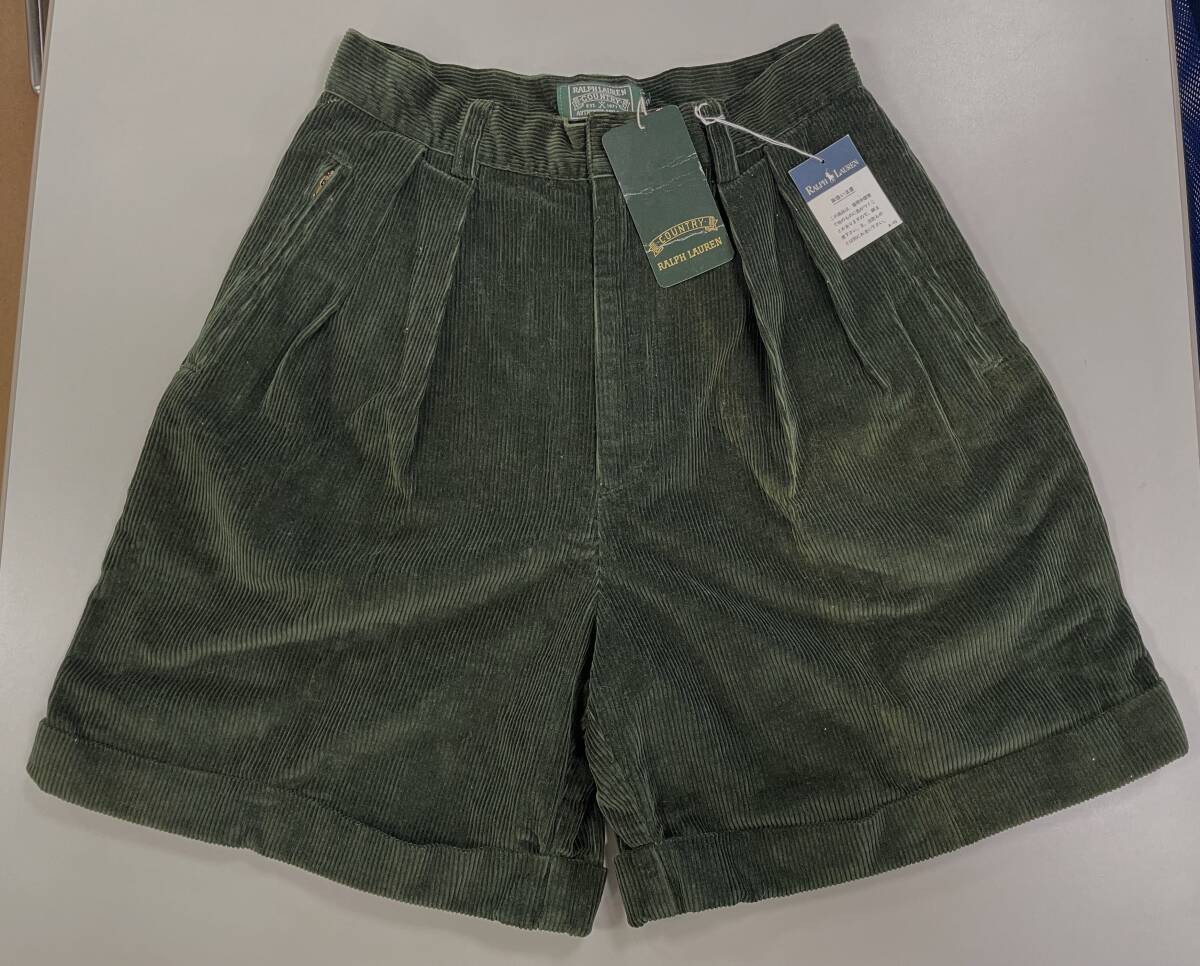 #RALPH LAUREN#90s/POLO CORDS# вельвет # юбка-брюки брюки #9 номер # moss green # не использовался товар #