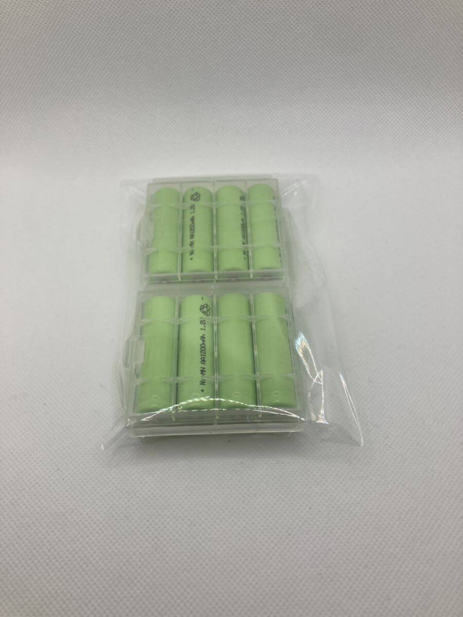  rechargeable battery Nickel-Metal Hydride battery single 3 shape 8 pcs set 1200mAh storage case attaching capacity fake equipment less 