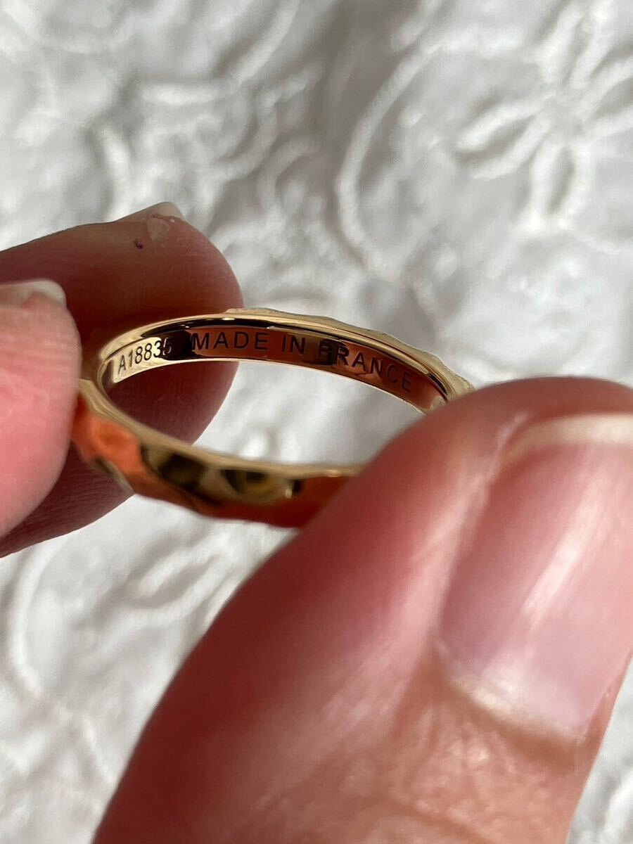 [#tn]LOUIS VUITTON Gold кольцо Au750 49 A18835 9 номер масса 3.60g LV аксессуары кольцо Louis Vuitton 