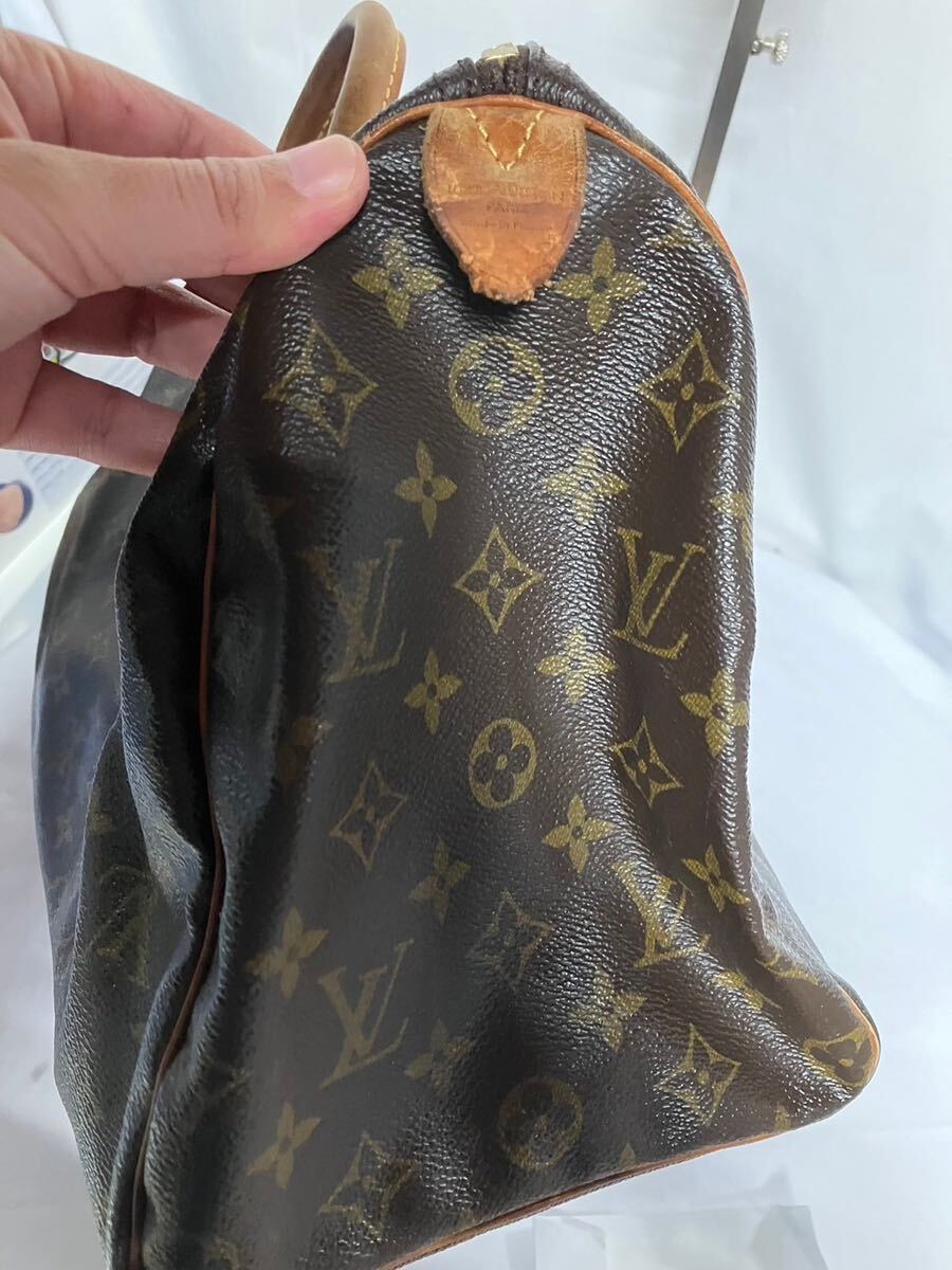 【#kk】②LOUIS VUITTON モノグラム ハンドバッグ ミニボストン ルイヴィトン バッグ ボストンバッグ ブラウン _画像5