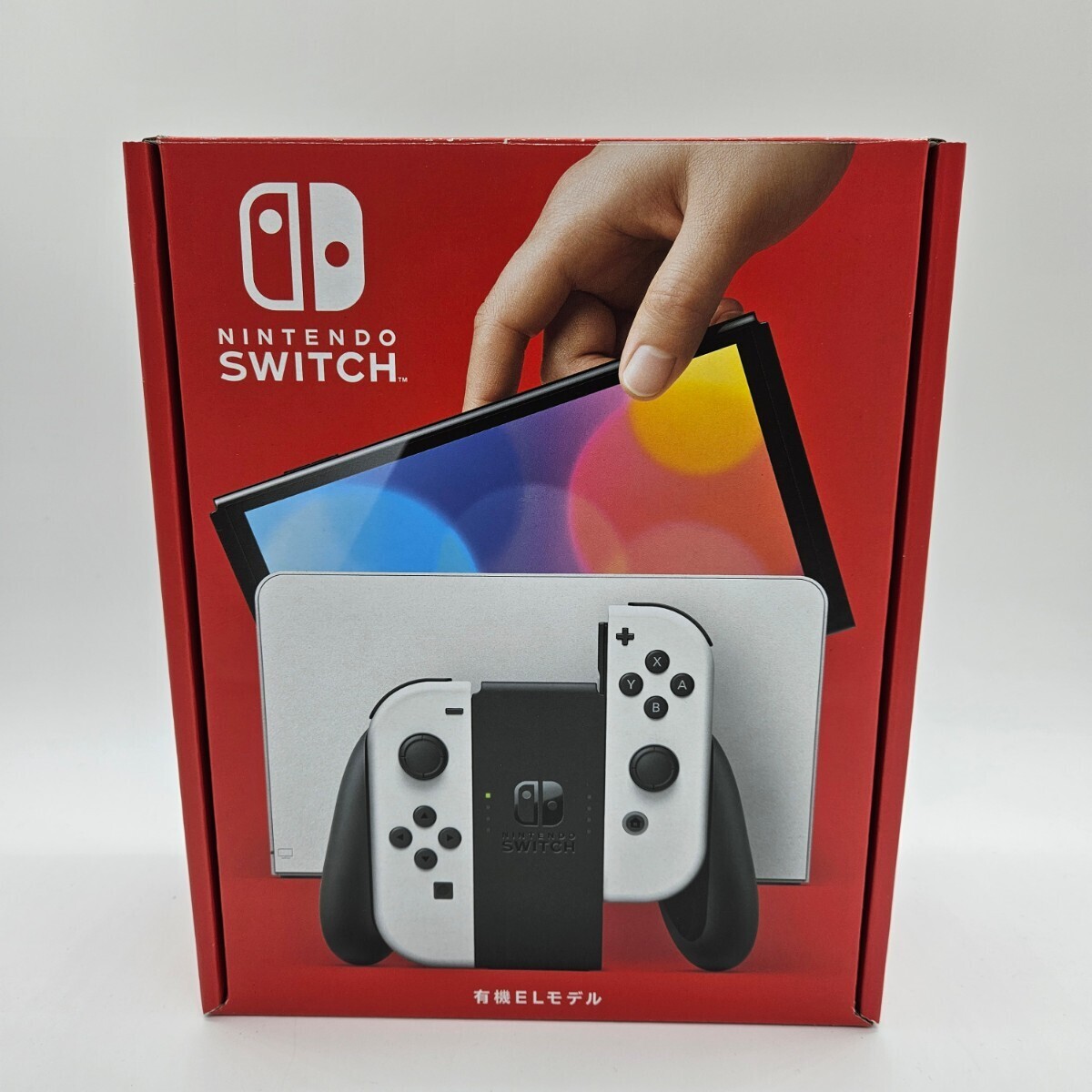  guarantee remainder equipped Nintendo Switch Nintendo switch have machine EL model body white Junk 