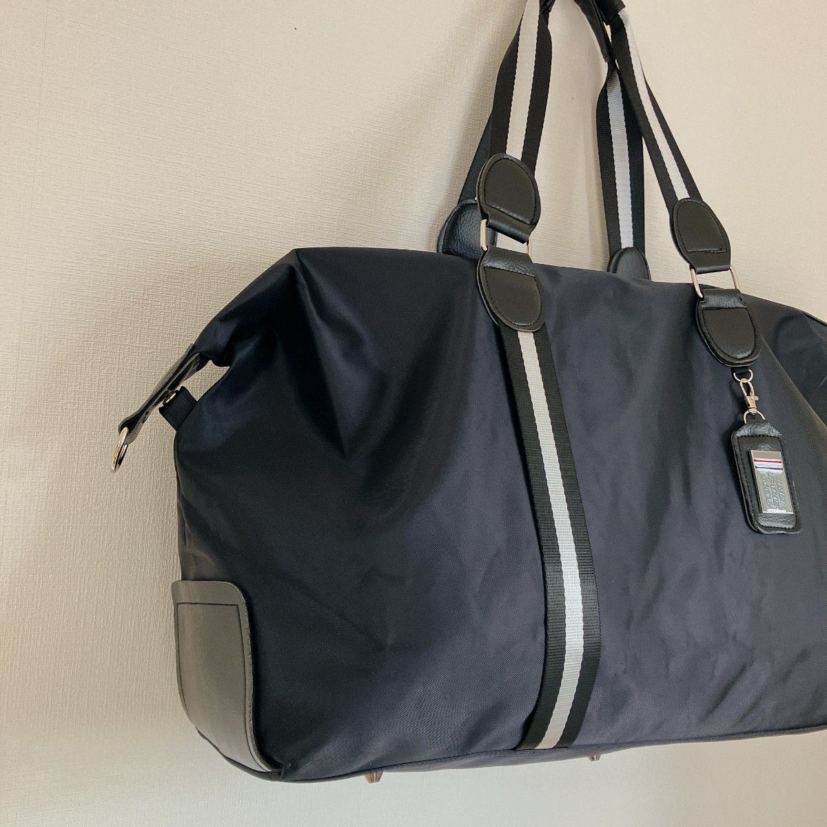 黒　ボストンバッグ ショルダーバッグ 　大容量 ビジネスバッグ 2way バッグ かばん 斜め掛け 防水 撥水 ナイロン1523