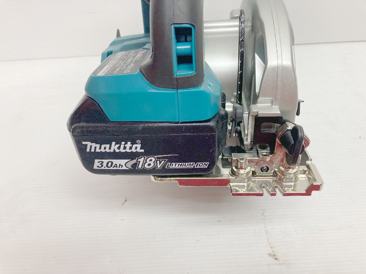 未使用 makita マキタ HS610D 18V 3.0Ah バッテリー付き 丸鋸 丸ノコ_画像6