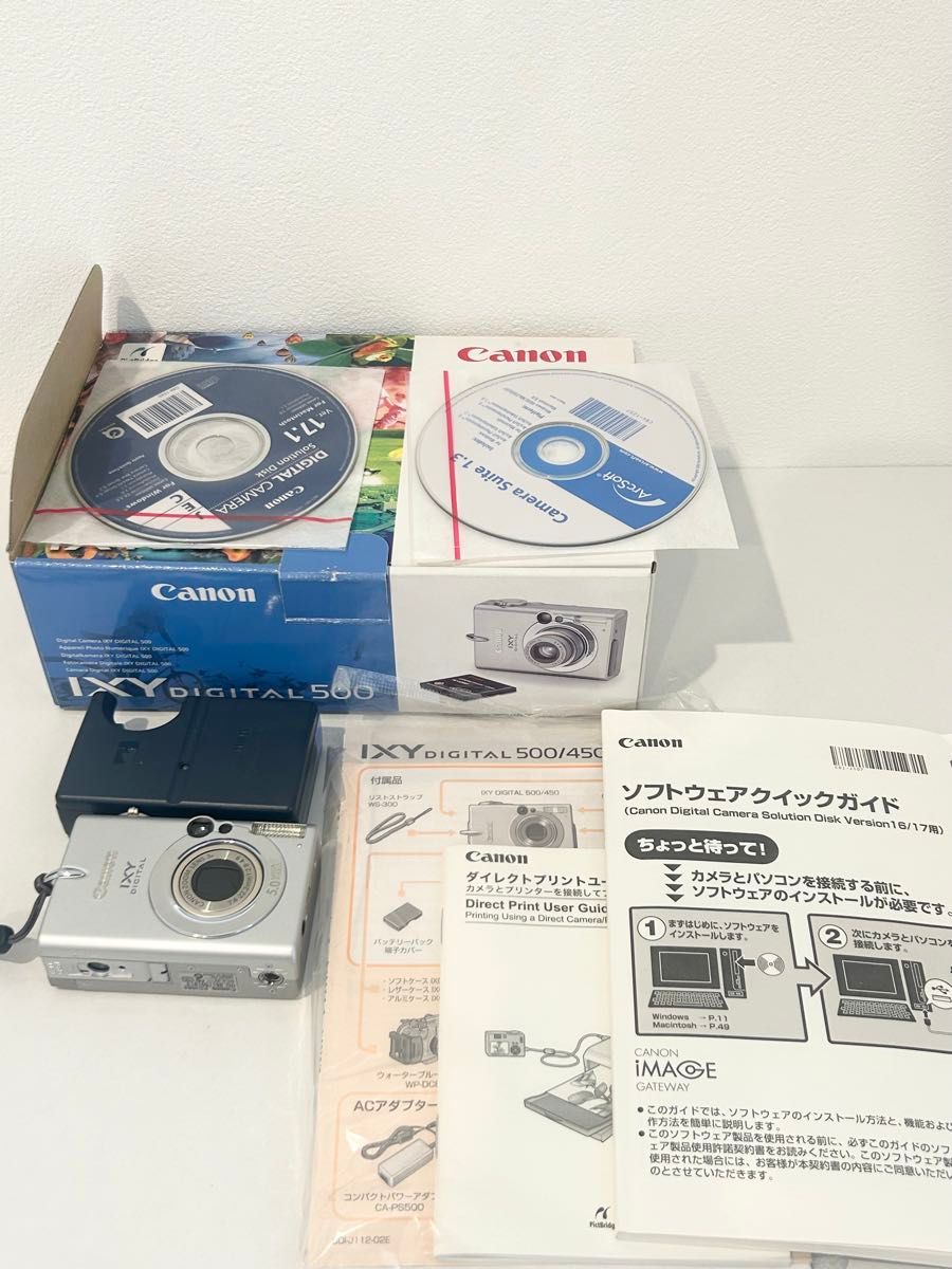 Canon IXY DIGITAL500 キャノン デジカメ