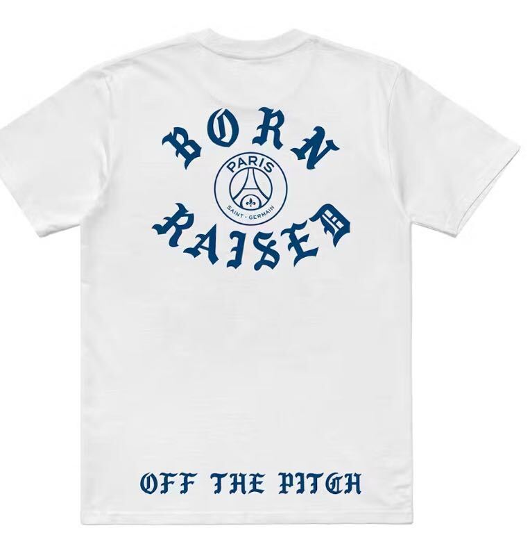 Born X Raised PSG Tシャツ M パリサンジェルマン ボーンレイズド コラボ_画像1