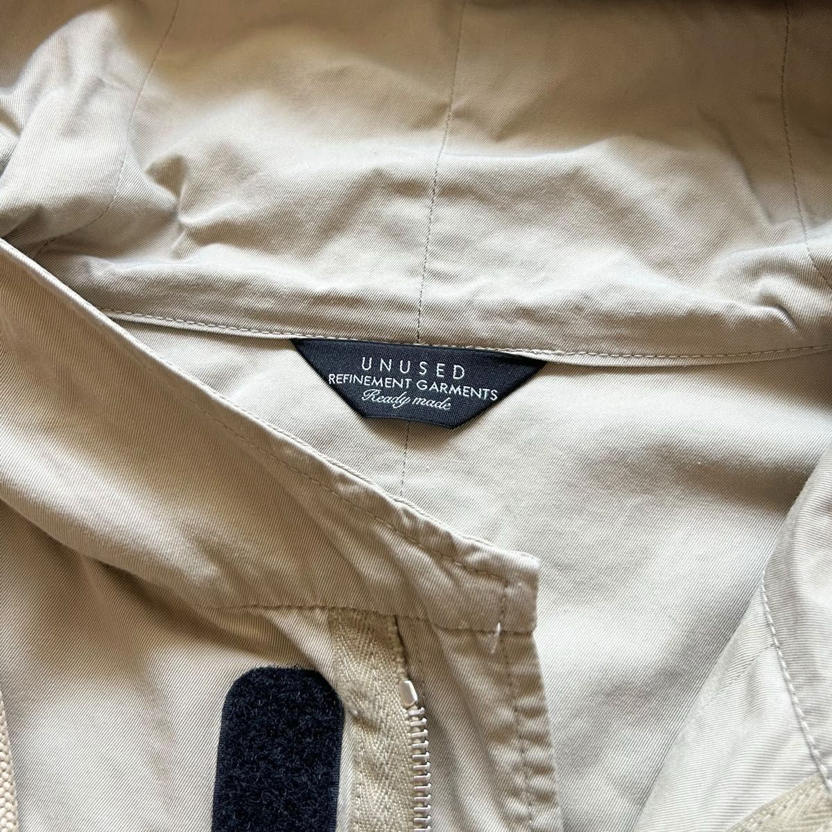 美品 UNUSED アンユーズド 18AW M-51 Short Jacket ジャケット マウンテンパーカー 1サイズ ベージュ